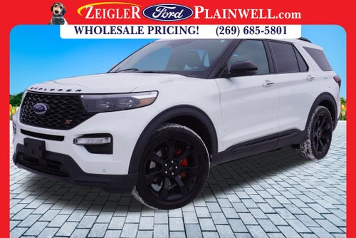 2020 Ford Explorer ST STREET PACK TWIN PANEL ROOF HEATED LEATHER & STEER