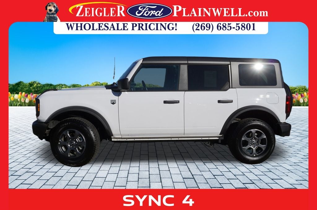 2025 Ford Bronco Big Bend 2.3 Ecoboost 4x4 MID PKG Hard Top Rear Camera Sync