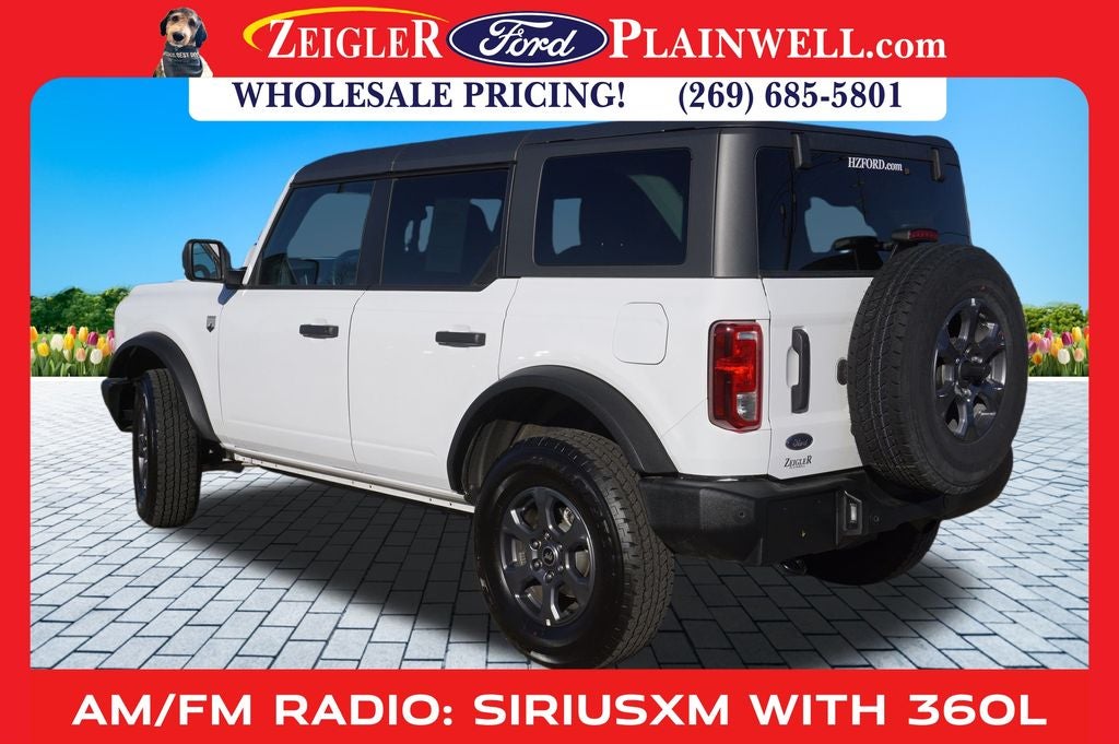 2025 Ford Bronco Big Bend 2.3 Ecoboost 4x4 MID PKG Hard Top Rear Camera Sync