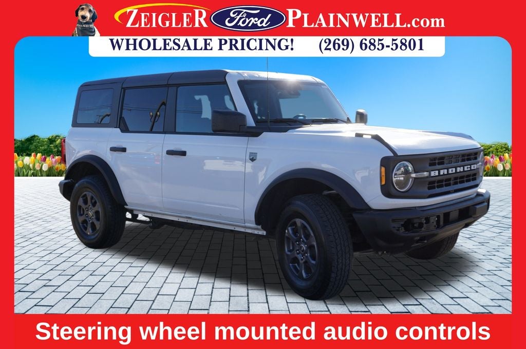 2025 Ford Bronco Big Bend 2.3 Ecoboost 4x4 MID PKG Hard Top Rear Camera Sync