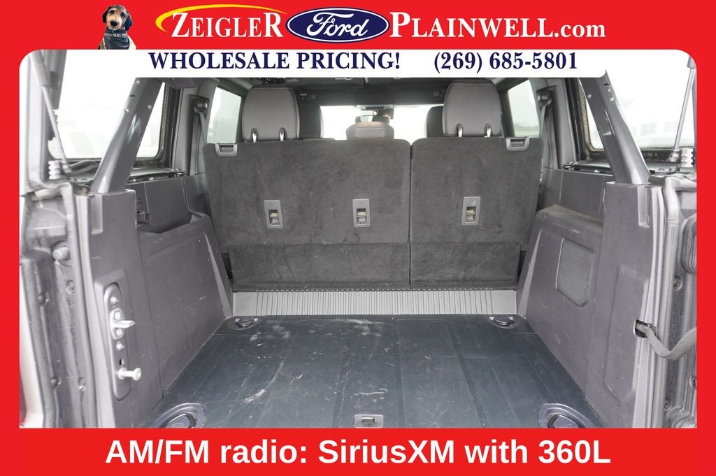 2023 Ford Bronco SASQUATCH HARD TOP MID PKG REMOTE START