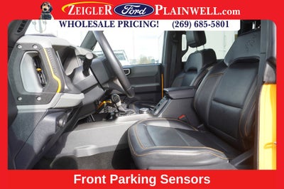 2022 Ford Bronco Badlands ADVANCED SASQUATCH MID HIG & LUX PKG LEATHER NAV