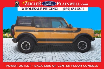 2022 Ford Bronco Badlands ADVANCED SASQUATCH MID HIG & LUX PKG LEATHER NAV