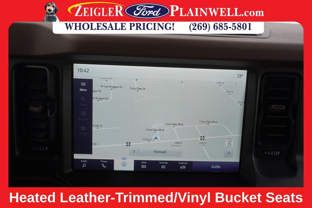 2024 Ford Bronco Outer Banks HIGH LUXURY PKG V6 HARD TOP ADAPTIVE CRUISE