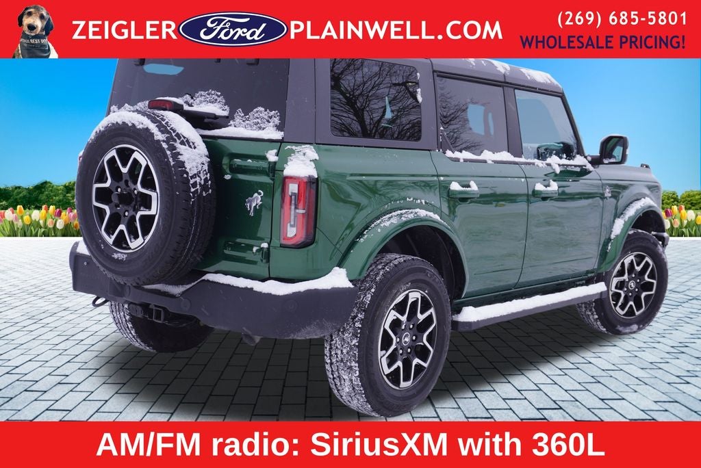 2024 Ford Bronco Outer Banks HIGH LUXURY PKG V6 HARD TOP ADAPTIVE CRUISE