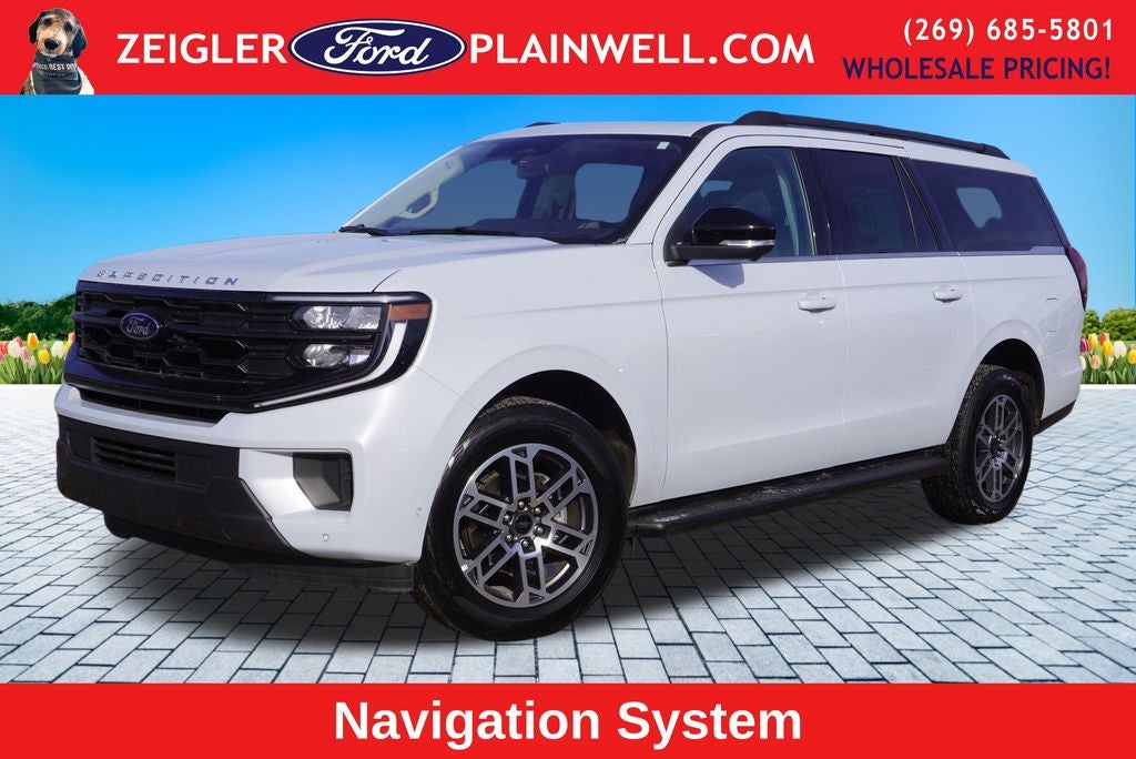 2025 Ford Expedition Max Active Leather Heated Steering Moonroof Co Pilot 360 4x4