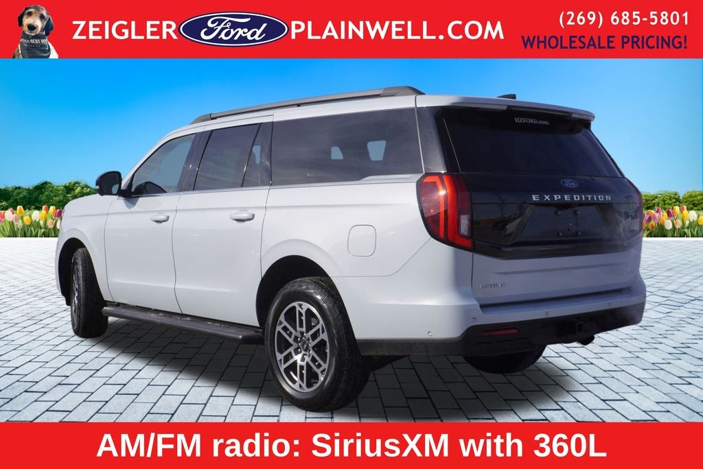 2025 Ford Expedition Max Active Leather Heated Steering Moonroof Co Pilot 360 4x4