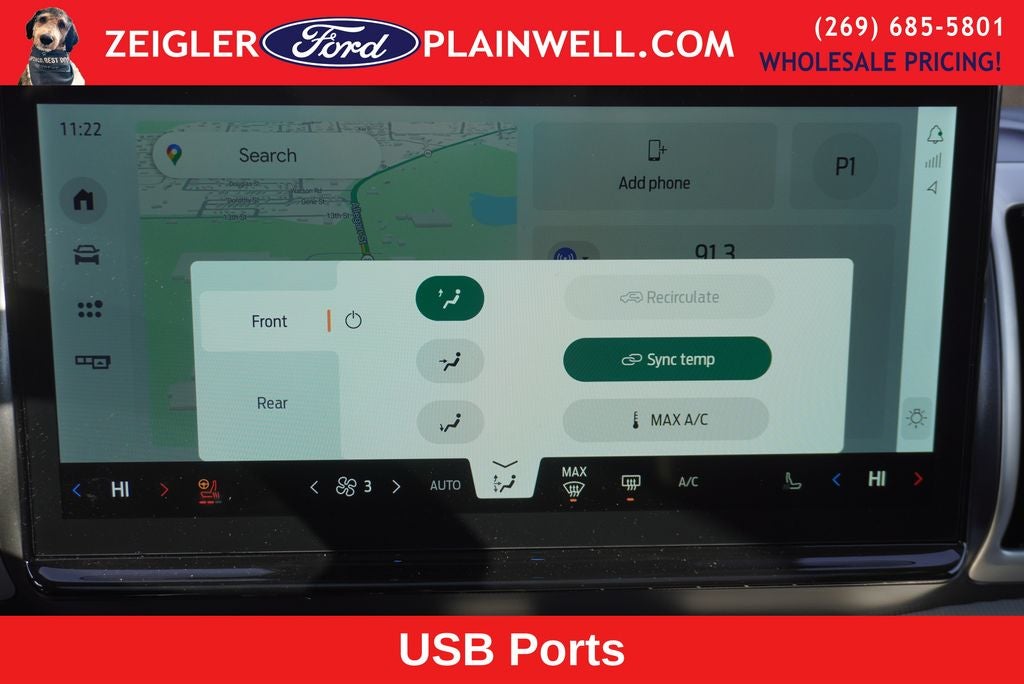 2025 Ford Expedition Active 4x4 Panoramic Roof Leather Rear Camera