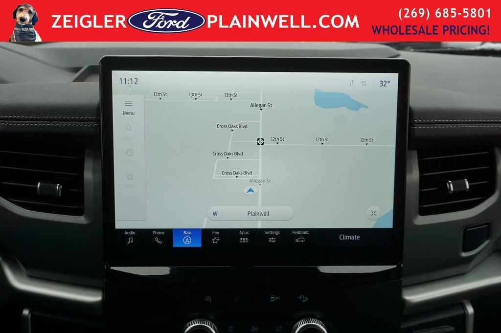 2024 Ford Expedition XLT 3.5 Liter ECOBOOST 4x4 Co Pilot 360 Rear Camera