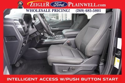 2023 Ford F-150 XLT Crew Cab 4x4 Twin Panel Roof Nav 20" Black Wheels