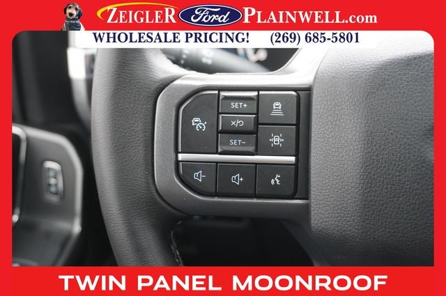 2023 Ford F-150 XLT Crew Cab 4x4 Twin Panel Roof Nav 20" Black Wheels