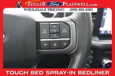 2023 Ford F-150 XLT Crew Cab 4x4 Twin Panel Roof Nav 20" Black Wheels