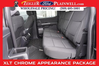 2023 Ford F-150 XLT Crew Cab 4x4 Twin Panel Roof Nav 20" Black Wheels