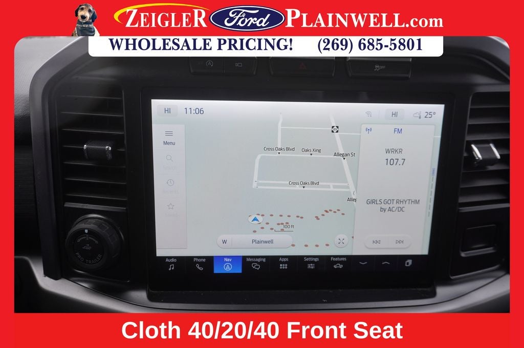 2024 Ford F-150 XLT Crew Cab 3.5L ECOBOOST NAV Custom Lift Tires and R