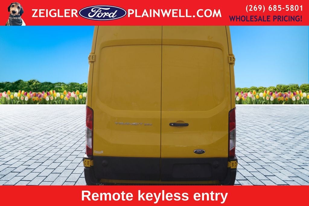 2019 Ford Transit-250 Base EXTENDED LEGNTH HIGH ROOF CARGO VAN V6 REAR CAMERA