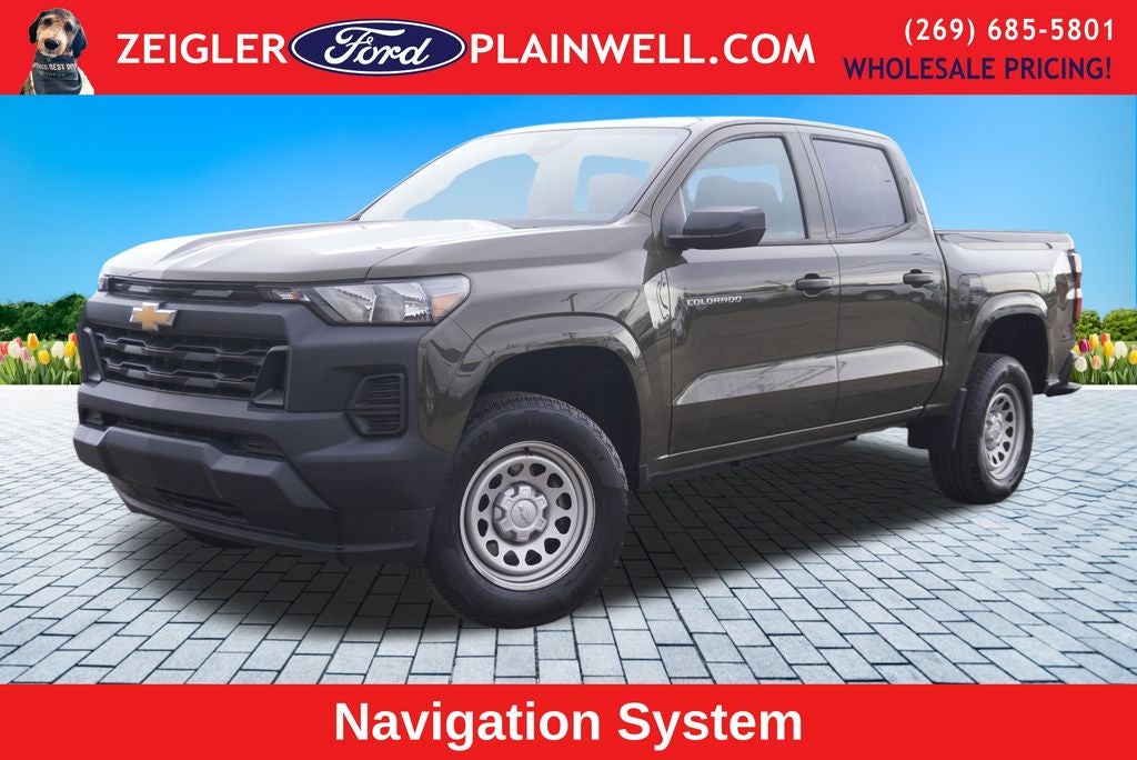 2023 Chevrolet Colorado Work Truck Crew Cab Rear Camera Navigation