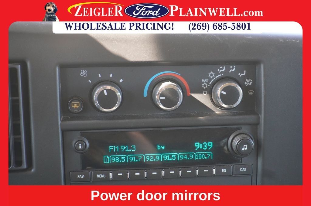 2023 GMC Savana 3500 LT 15 Passenger Extended WB Chrome Pkg Rear Camera