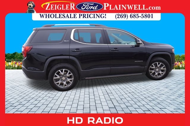 2021 GMC Acadia SLT V6 AWD Leather Power Moonroof Nav Heated Leather