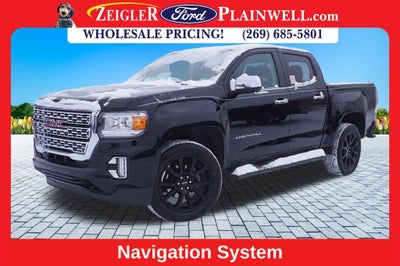 2022 GMC Canyon Denali Black Edtion Crew Cab 4x4 V6 Leather Trailer Pkg R