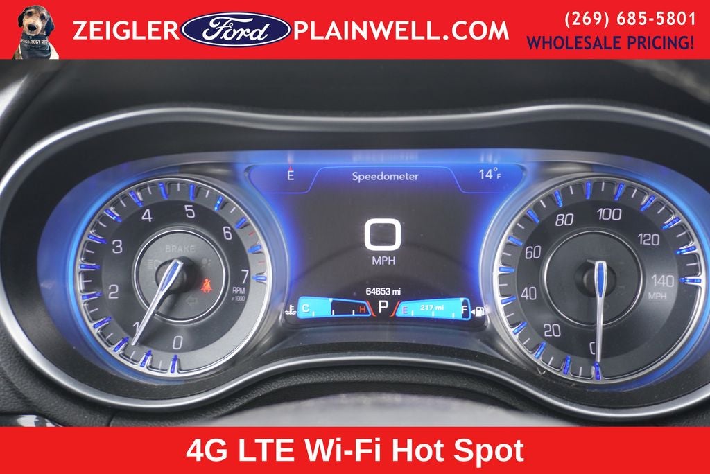 2021 Chrysler 300 S Panoramic Moonroof Navigation Heated Leather Rear