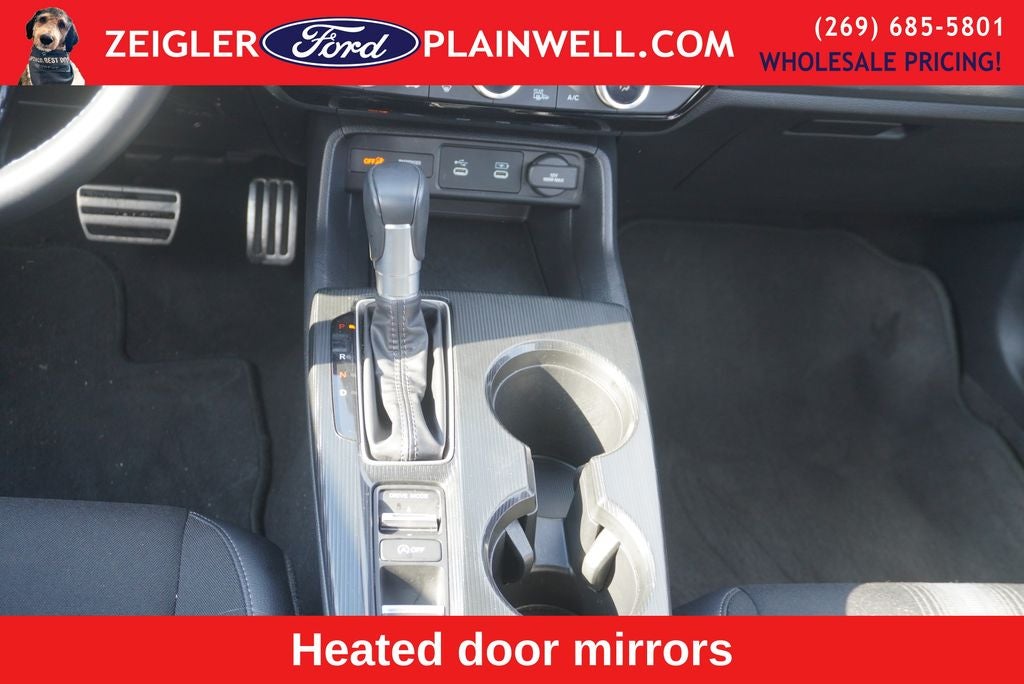 2025 Honda Civic Sport Leather Sport Pkg Black Wheels Rear Camera