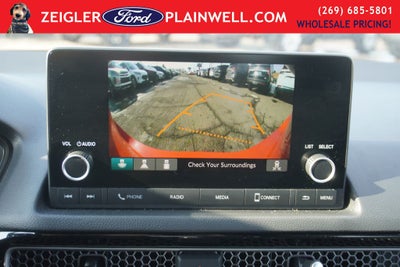 2025 Honda Civic Sport Leather Sport Pkg Black Wheels Rear Camera