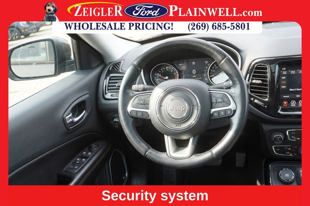 2021 Jeep Compass Limited 4x4 Leather Power Moonroof