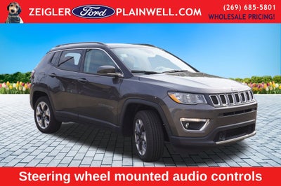 2021 Jeep Compass Limited 4x4 Leather Power Moonroof