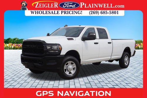 2023 RAM 3500 Tradesman 4x4 CREW CAB LONG BOX 6.4L V8 Nav HD Vinyl Seat Tr