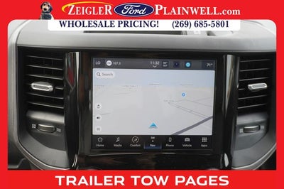 2023 RAM 3500 Tradesman 4x4 CREW CAB LONG BOX 6.4L V8 Nav HD Vinyl Seat Tr