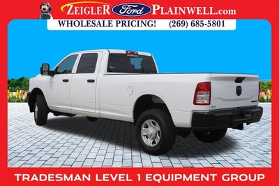 2023 RAM 3500 Tradesman 4x4 CREW CAB LONG BOX 6.4L V8 Nav HD Vinyl Seat Tr