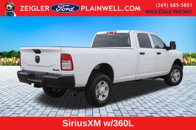 2023 RAM 3500 Tradesman 4x4 CREW CAB LONG BOX 6.4L V8 Nav HD Vinyl Seat Tr