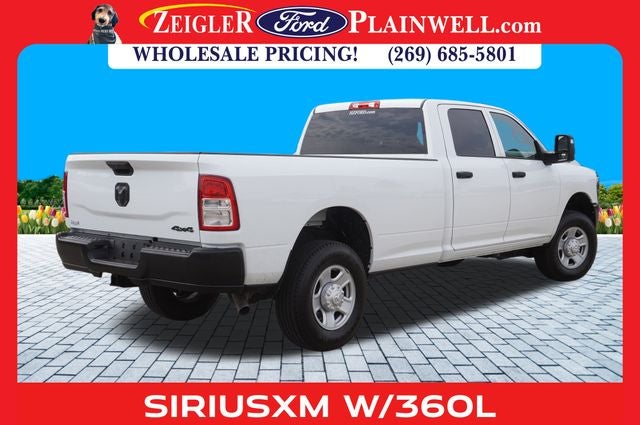2023 RAM 3500 Tradesman 4x4 CREW CAB LONG BOX 6.4L V8 Nav HD Vinyl Seat Tr