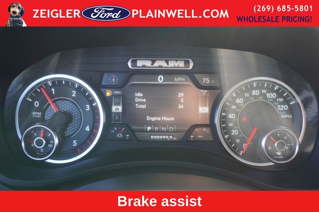 2024 RAM 3500 Tradesman CREW CAB 4X4 NAVIGATION CUMMINGS TURBO DIESEL