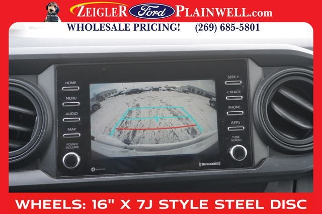 2021 Toyota Tacoma SR Access Cab Work Truck Rear Camera & Rear Topper