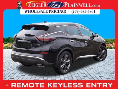 2023 Nissan Murano Platinum AWD V6 PANORAMIC ROOF HEATED & COOLED LEATHER