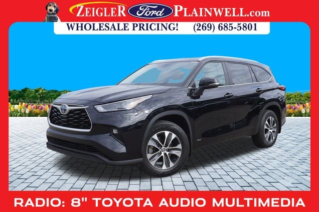 2023 Toyota Highlander Hybrid XLE 4x4 Power Moonroof Blis Rear Camera 3rd Row P Lift