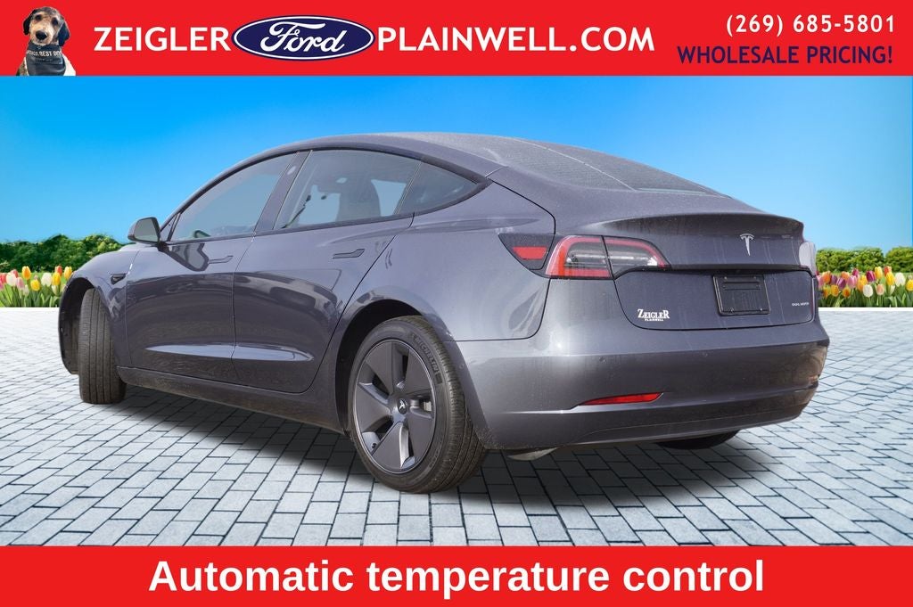2022 Tesla Model 3 Long Range AWD Leather Skyroof