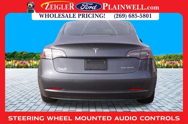 2022 Tesla Model 3 Long Range AWD Leather Skyroof