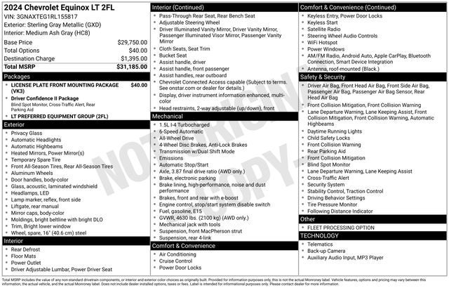 2024 Chevrolet Equinox AWD 2FL