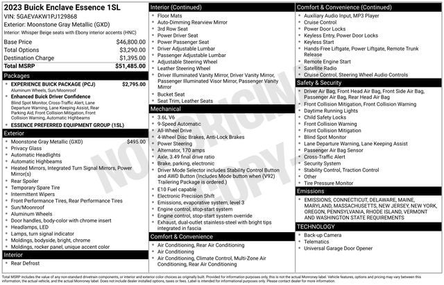 2023 Buick Enclave Essence AWD