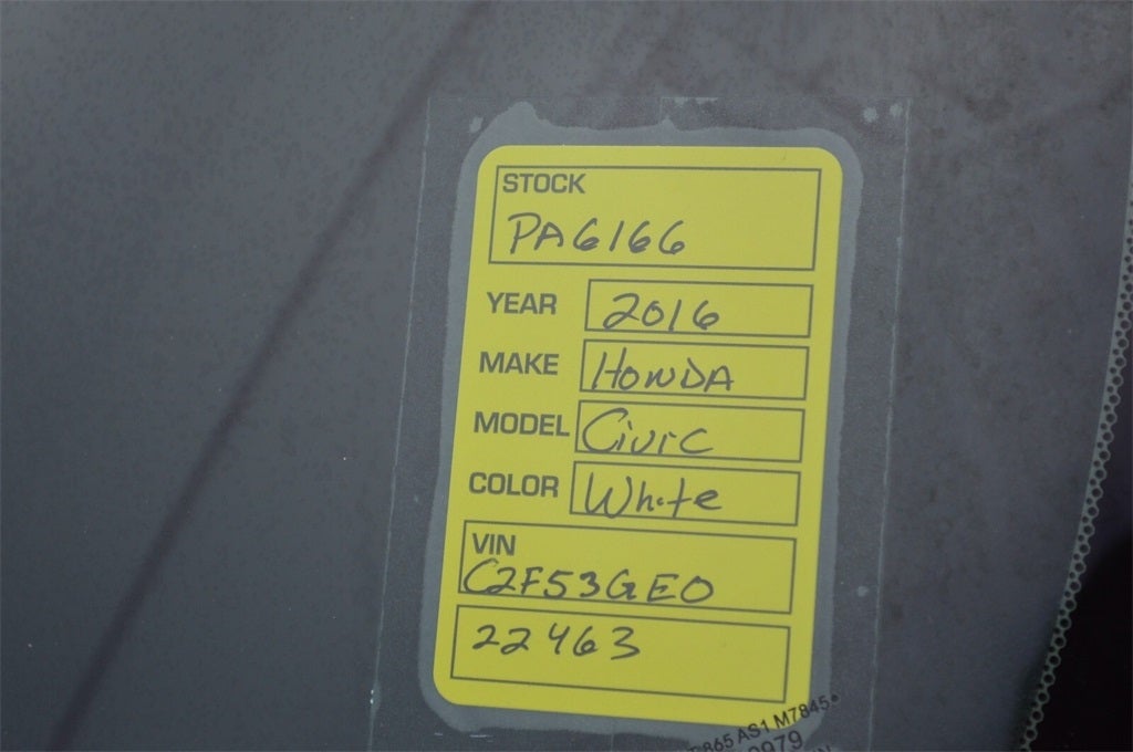 2016 Honda Civic LX