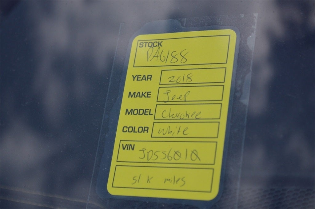 2018 Jeep Cherokee Latitude