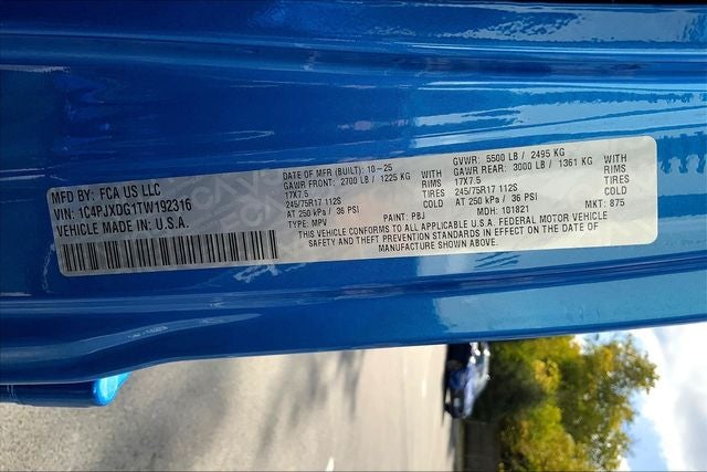 2026 Jeep Wrangler Sport S