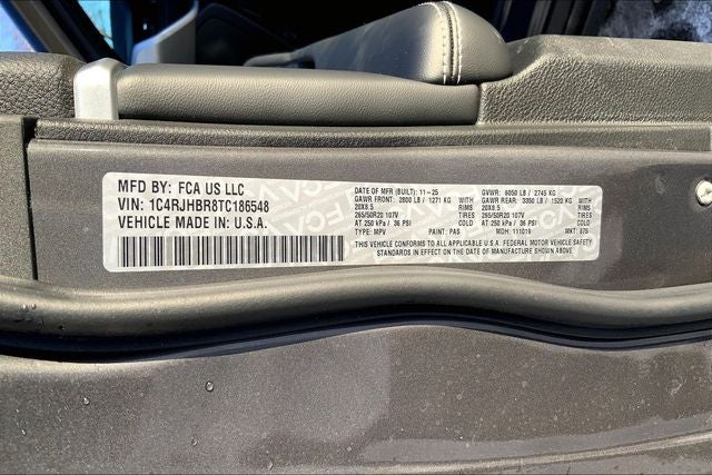 2026 Jeep Grand Cherokee Limited