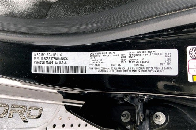 2022 RAM 1500 Big Horn/Lone Star