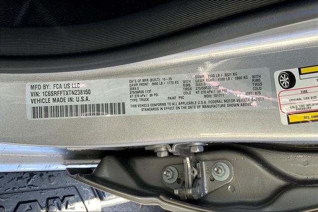 2026 RAM 1500 Big Horn/Lone Star