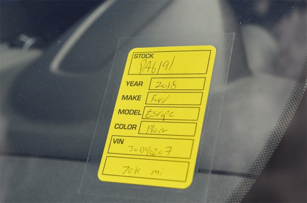 2018 Ford Escape SEL