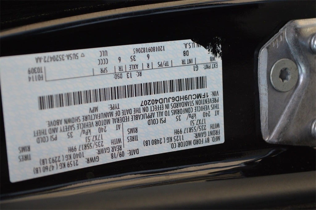 2018 Ford Escape SEL