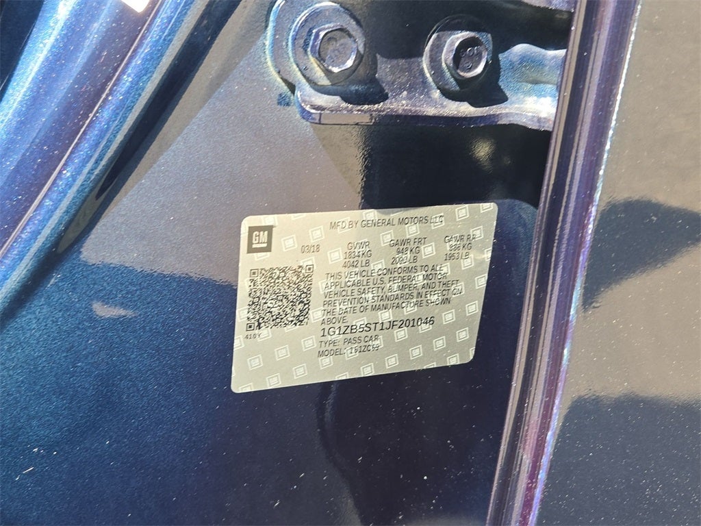 2018 Chevrolet Malibu LS 1LS